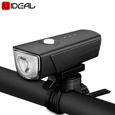 China PC+ABS Bike Front Light 500LM Bicycle Light 500LM Waterproof LED Headlamp LED Flashlight 2200mAh Rechargeable Cycling Headlights for sale