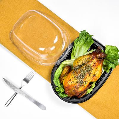 China SUNZZA Misawa Disposable Commercial Plastic Takeout Fish Grilled Chicken Tray Box Crayfish Sauerkraut Box Fried Chicken Boxes for sale