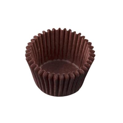 China Brown Cup Bakest Baking Cup Disposable Cup Cake Disposable Cupcake Wrappers Baking Baking Liners for sale