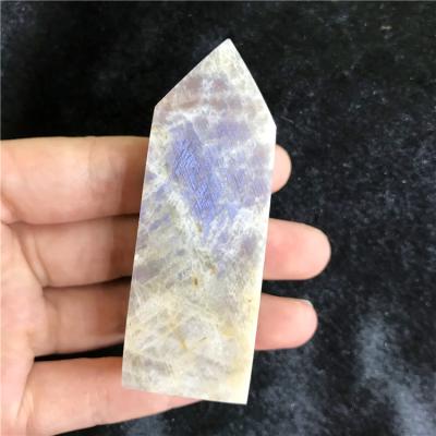 China China Wholesale Moonstone Tower With Instant Moonstone Healing Crystal Point Magic Wand For Decoration for sale