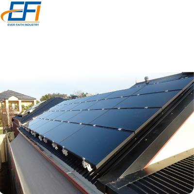 China Solar Panel Installation Triangle System Flat Roof Panel Mount Solar Power Systems Flat Cover Solar PV System for sale