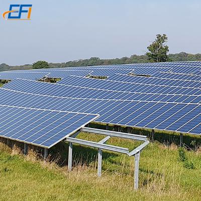 China 500kw Solar Home Ground Aluminum Ground Mount Solar System Ground PV Rack PV System for sale