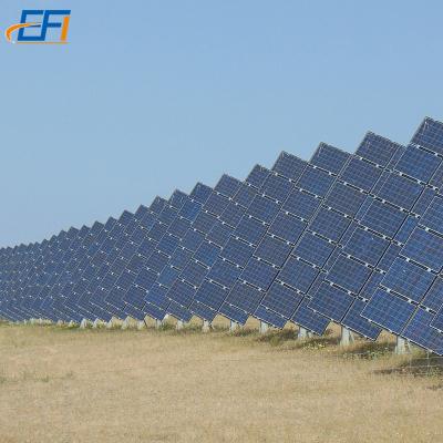 China Factory Mount Home Solar Power System Ground Solar PV Install Solar Cell System Earth Backing Solution for sale