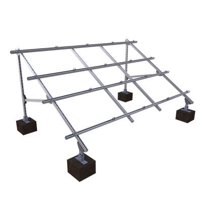 China Commercial Fix Tilt Panel Ground Mounting Ground Mount Rails Ground Mounting System Solar PV Solar Bracket for sale