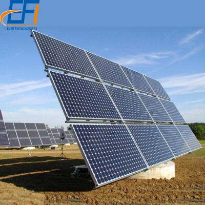 China Solar System C Channel Solar Panel GPS Track Mount Mini Solar Tracker 5KW Steel Axis Solar Tracking System for sale