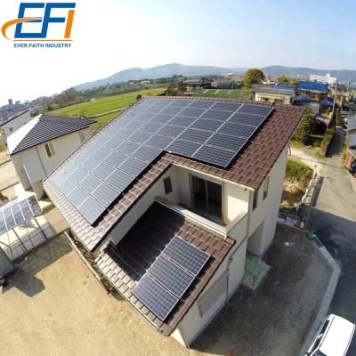 China 10000 watt home 100kw all in one solar panel system for sale