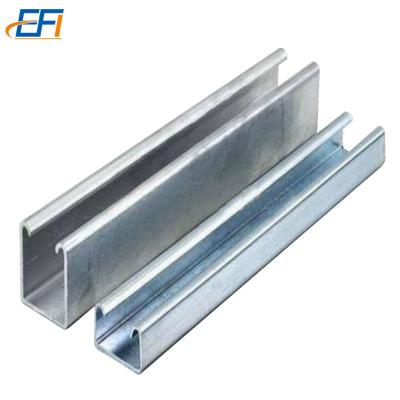 China Cold Formed Steel Support System Profile JIS C Channel Standard Steel Classes Q345 C Beam Steel Channel for sale