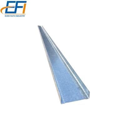 China Easy Channel C Z U L Steel W Shape Profile Light Keel Light Weight Galvanized Steel Studs Installation U Channel for sale