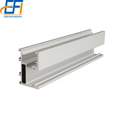 China Decorations Anodized Solar Panel Support Rail Roof Bracket Aluminum Profile For Solar Panel for sale