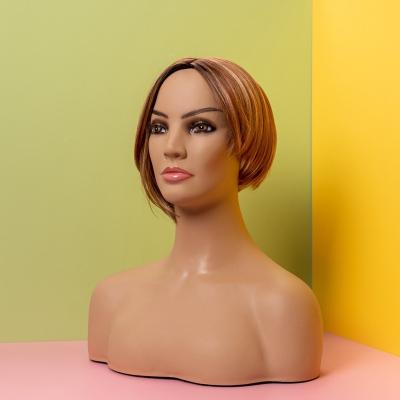 China Other female mannequin head for wig display for sale