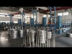 Stainless steel wire production workshop