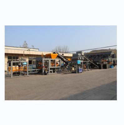 China Building Material Shops QT10-15 Large Brick /Block Making Machine Production Line for sale