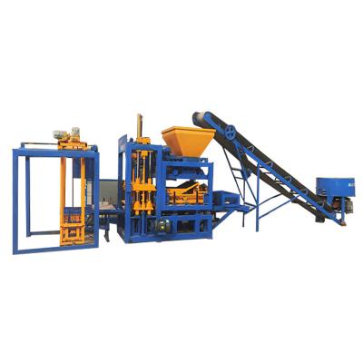 China Hotels QT4-18 automatic hydraulic concrete cement solid bricks moulding machine price brick for sale