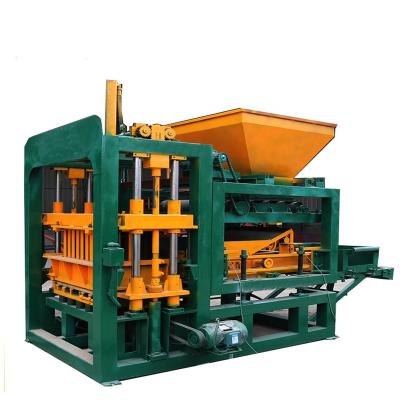 China Building Material Shops QT4 18 fly ash brick making machine price concrete block making machine cement block machines for sale