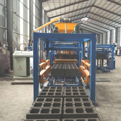 China Manufacturing Plant Factory QT4-15 automatic concrete brick machine for sale block brick molding machine in Africa for sale