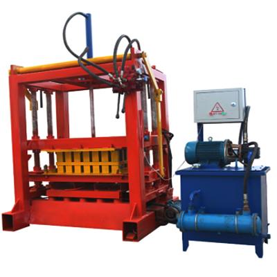 China Building Material Shops QT4-30 diesel concrete block making machine for sale small portable brick make machinery for sale