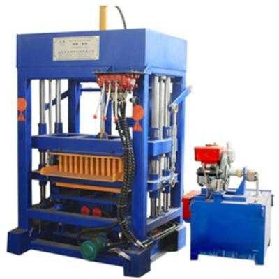 China Cement Small QT4-30 famous diesel block machine concrete diesel block machine for sale