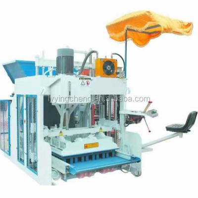 China Hotels Manufacturer 10-15 Hydraulic Walking Brick Making  Machine for sale