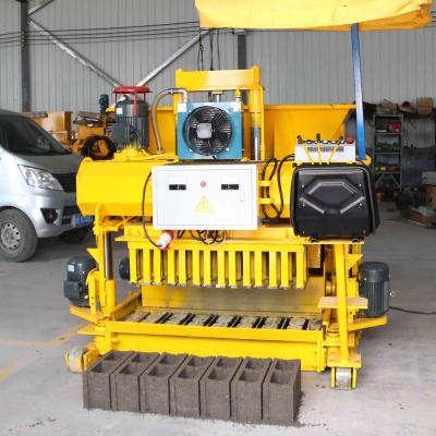 China Manufacturing Plant concrete cement road kerb curb laying machine brick making machinery prices of block moulding machine in ghana for sale