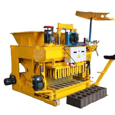 China Manufacturing Plant brick laying line production low investment manufacturing simple block making machine for home business for sale