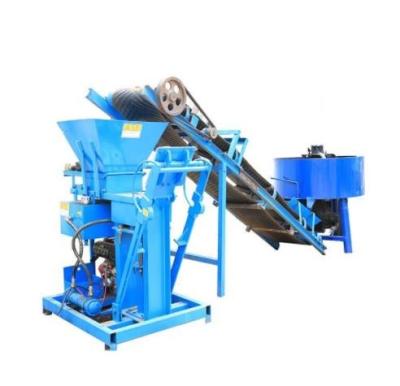 China Hotels QT2-25 China manufacturing High output and low price diesel powered brick machine for sale