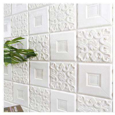 China European style self-adhesive bedroom wallpaper 3D wall waterproof and moisture-proof wallpaper panel wallpaper wall decoration hot for sale