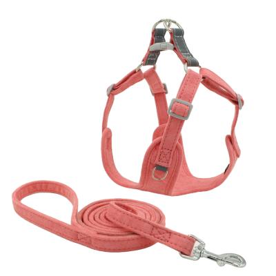 China New Reflective Pet Products Heavy Duty Breathable Pet Products Customized Soft Dog Leash Dog Harness for sale