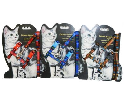 China Pretty Safe Wholesale DETACHED Cat Leash With Harness For Dog Cat Custom Collar Leash for sale