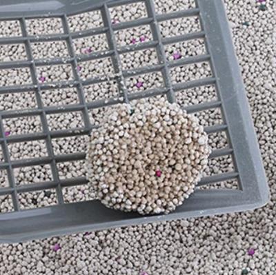 China China Factory Stocked Ball Shape Cat Sand Bentonite White Cat Litter for sale