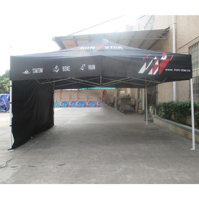 China Good Luck 10x10 Folding Pop Up Tent Folding Gazebo Tent Trade Show Booth Displays Tent for sale