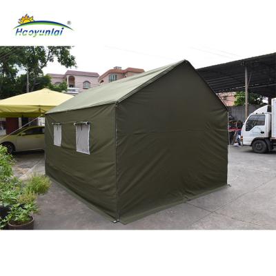 China Factory Wholesale Camouflage Fabric Heavy Duty Large Relief Tent Folding 4 Season Military Tent for sale