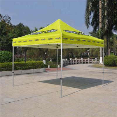 China Factory Price Aluminum Alloy / Steel Custom Printed 10x10 Outdoor Events Tents Prices for sale