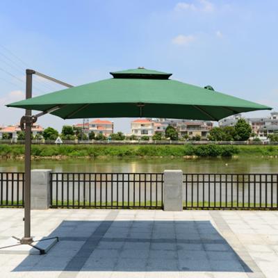 China Good Luck Outdoor Garden Large Umbrella Modern Large Parasols Outdoor Umbrellas for sale