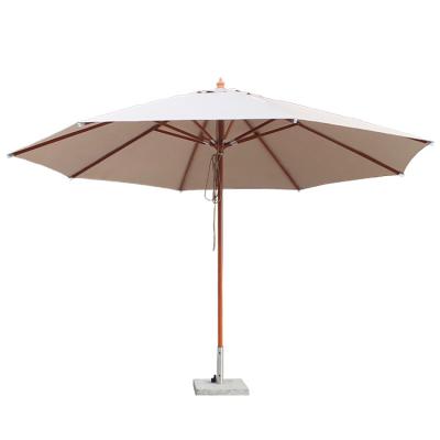 China New Modern Good Luck Custom Deign 4 x 4m Large Outdoor Patio Around Large Beach Garden Umbrella for sale