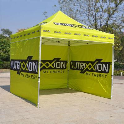 China Aluminum Alloy / Steel China Made Advertising Pop Up Tent 3x3m Outdoor Exhibition Promotion Tent for sale