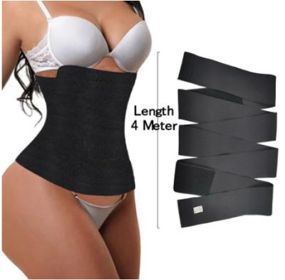 China 2022 Viable Elastic Wrap Lady Waist Trainer Corset Shaper For Binding Bellies Lose Weight Trimmer Belt for sale