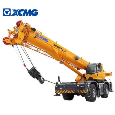 China TRUCK CRANE XCMG Official XCR55L4 Off Road Crane 50 Ton Rough Terrain Crane Price For Sale for sale