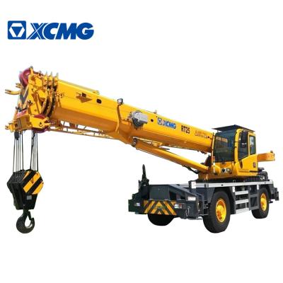 China Truck Crane XCMG Factory 25 Ton New Mobile Crane RT25 Rough Terrain Crane Price for sale