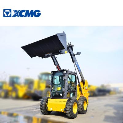 China Construction worksÂ   XCMG Multifunctional Skid Steer Skid Steer Price Mini Loader XC760K With Attachments for sale