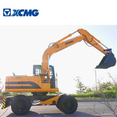 China Construction worksÂ   XCMG Official 12 Ton Wheel Excavator XE120W China New Excavators Price For Sale for sale