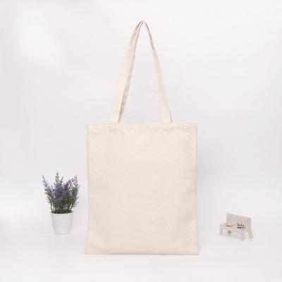 China Promotional Fashion Factory Wholesale Blank Cotton Canvas Reusable Plain Tote Bags For Shopping Crafts Gifts for sale