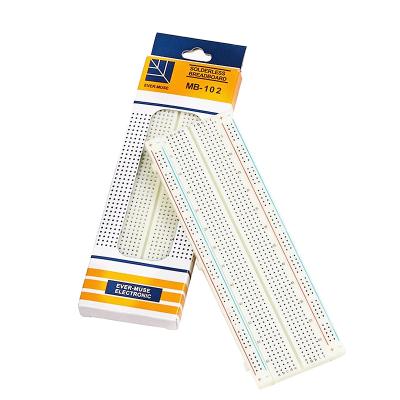 China Board Premium Experimental Board MB-102 Breadboard Test Board Breadboard Board 830 Holes for sale