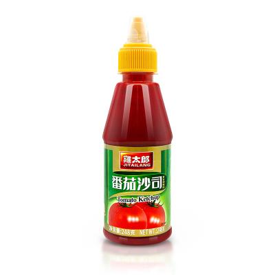 China Foods Cooking JCBfood best selling High Quality Tomato Sauce Tomato Ketchup 248g*20 Packaging good red color smell tomato paste for sale