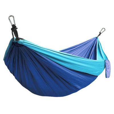 China Lightweight 2 Person Cotton Canvas Outdoor Hammock Portable Camping Hammock With Carry Bag for sale