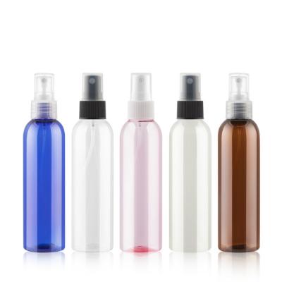 China 50ml wholesale empty cosmetic pocket travel pet plastic mist pump spray bottle for sale Te koop