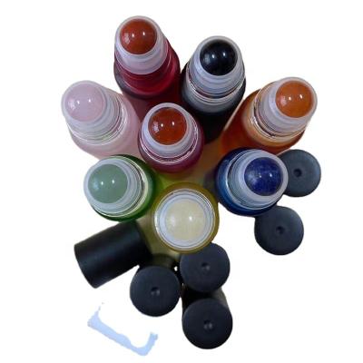 China 10ml roll on glass bottle high quality colorful bottle and roll ball with plastic cap à venda