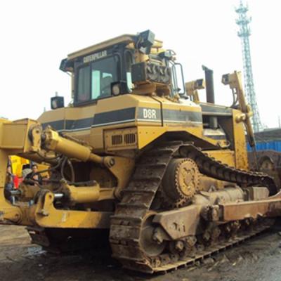 China Cultivate good condition and best price original imported D8R used bulldozer in yard for sale for sale