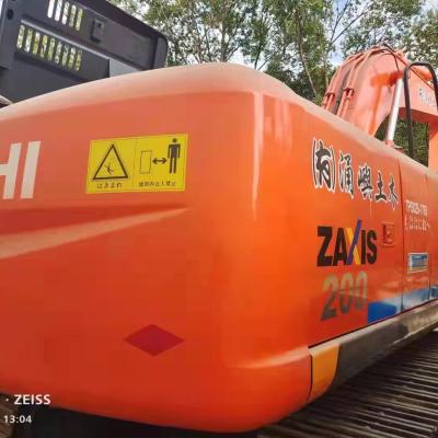 China Good Condition Factory 20 Ton Used Japan Crawler Excavators ZX200 For Sale for sale