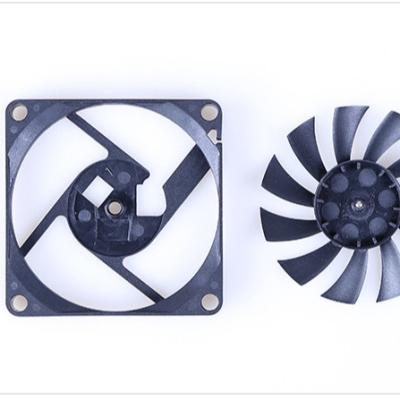 Chine Hotels 70*70*10mm DC 12v 24v Axial Flow Wall Breaking Ventilation Fan Computer Case CPU Graphics Card Heatsink Fan Machine à vendre