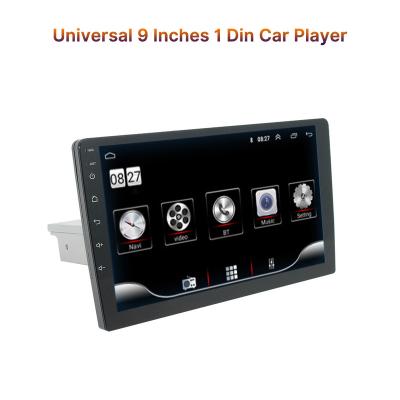 China Universal Single Android Car 9 Inch Din Stereo GPS Player With BT FM GPS Wifi Mirror Link Car VCR Radio GPS Navigation for sale